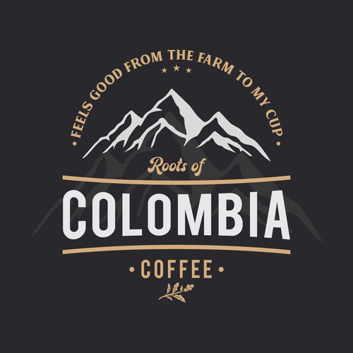 Roots of colombia coffee