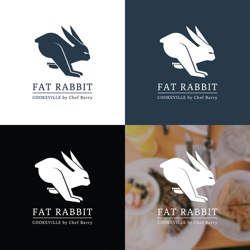 Eliminated Logo for a Restaurant and Bar.