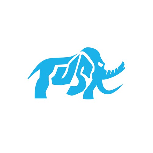 bold logo for mammoth