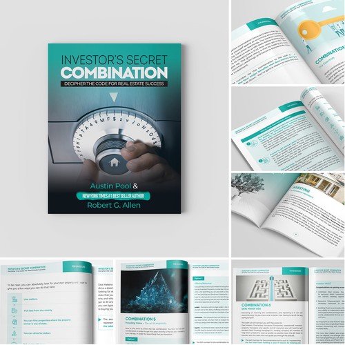 Interior Book and Cover design - Investor's Secret Combination