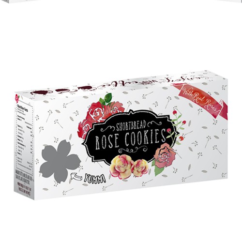 Rose Cookies box