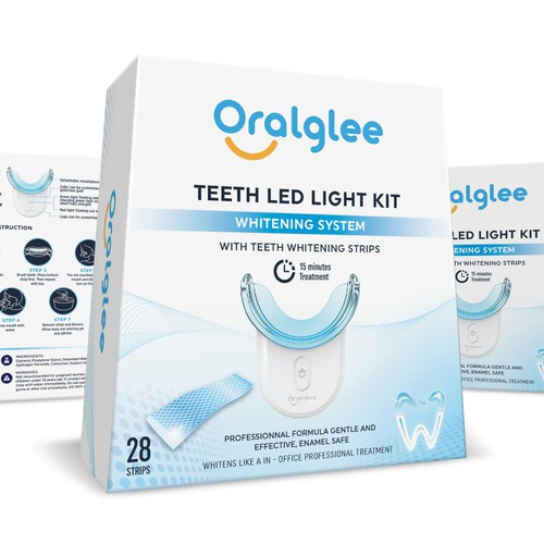 Box design for dental health products 