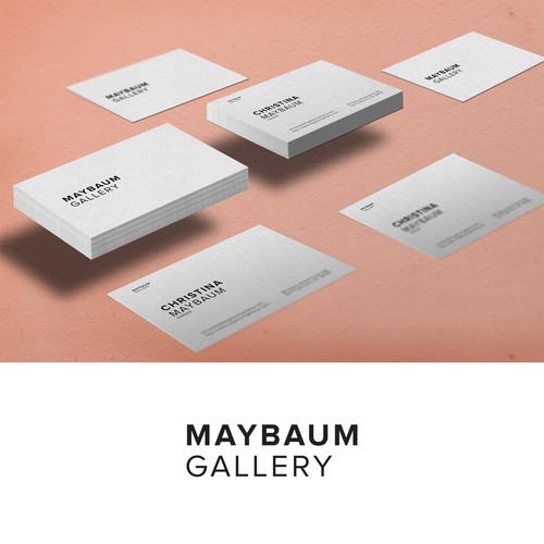 Maybaum Gallery Branding