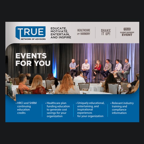 TRUE Network Events Marketing Piece