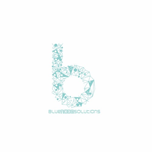 logo design for bluenodesolution company