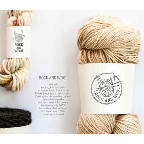 Rock and Wool is going to provide knit kits and yarn.