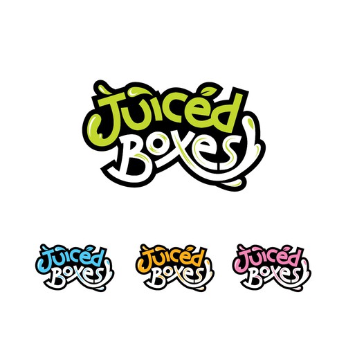 Juiced Boxes Wordmark Logo