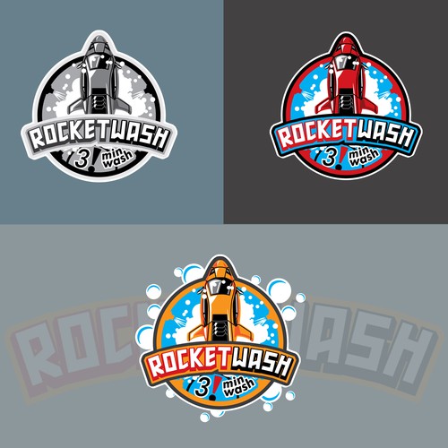 Car Wash Logo Design