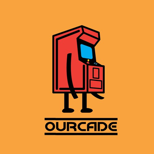 Playful Logo for "Ourcade"