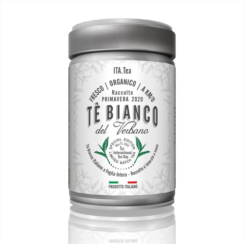 A label for the first all-Italian Tea