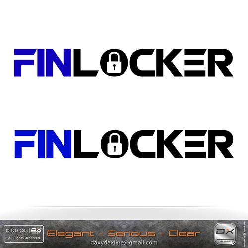 Create Company Logo that represents a secure/trusted financial locker