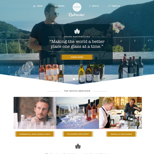 Wine Website entry