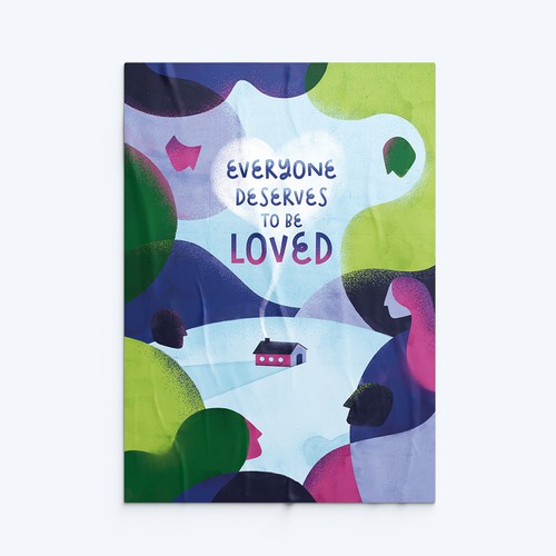 Everyone deserves to be loved Illustration
