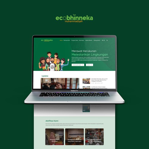 environmental conservation website design
