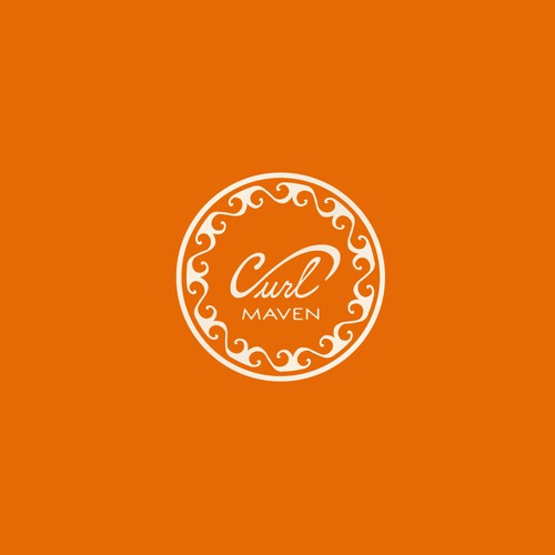 Curl Maven logo design