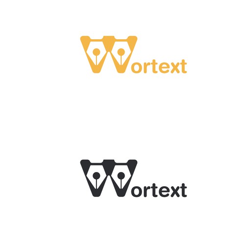 Wortext Logo Design