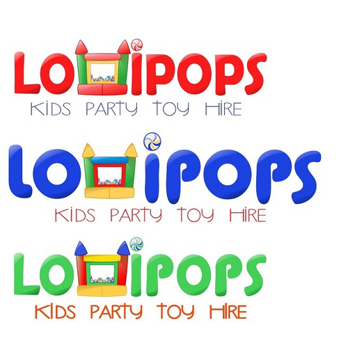 New logo wanted for Lollipops Kids Party Toy Hire