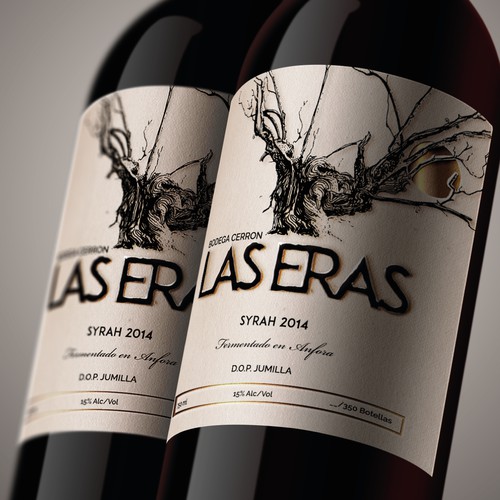 Premium wine label 