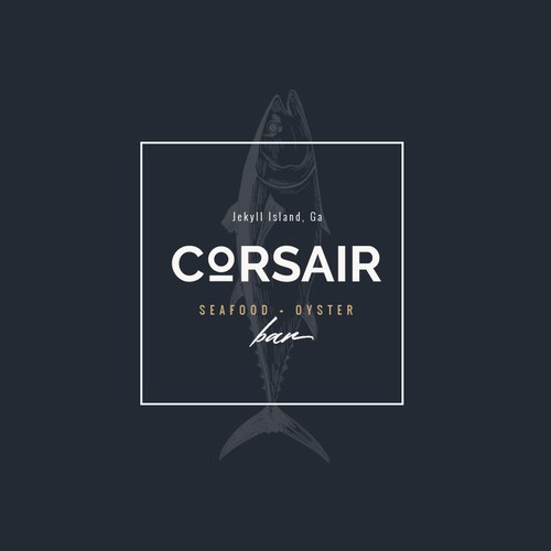 Logo proposition for a seafood and oyster bar