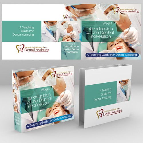 Professional and clean binder design needed for Dental education company