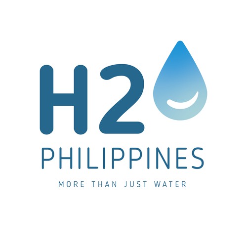 Logo for a water filter machine