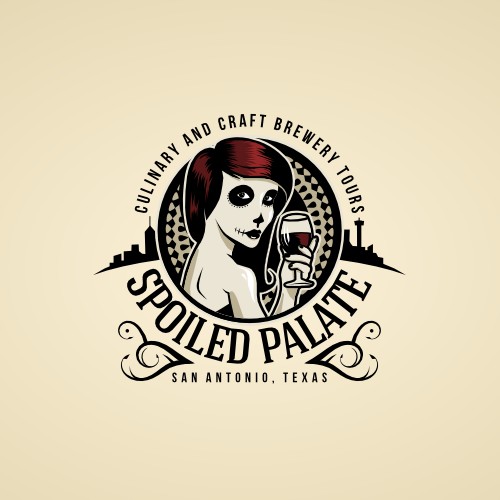 New logo for Spoiled Palate | Culinary and Craft Brewery Tours
