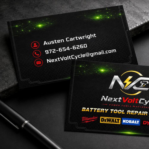 Next bolt Business card