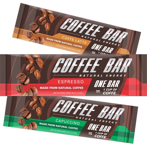 Create Packaging/Wrapper for our Award Winning "Coffee Bar".