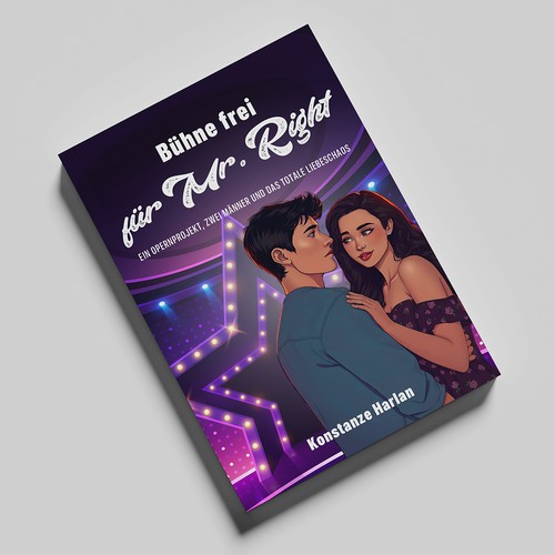 New Adult Theatre Love Story Book Cover