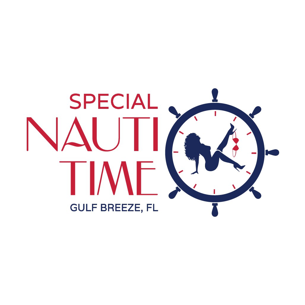 Boat Logo - "Special Nauti Time"