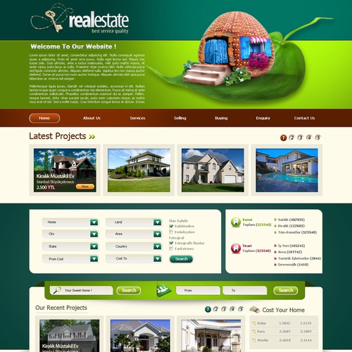website design (2sites) for real estate agents