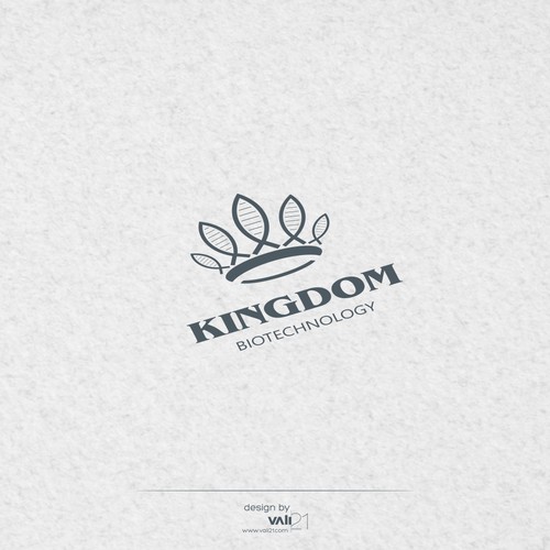 Create a logo and business card for Kingdom Biotechnologies