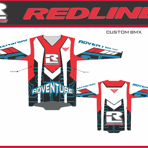Long Sleeve BMX Racing Jersey Design