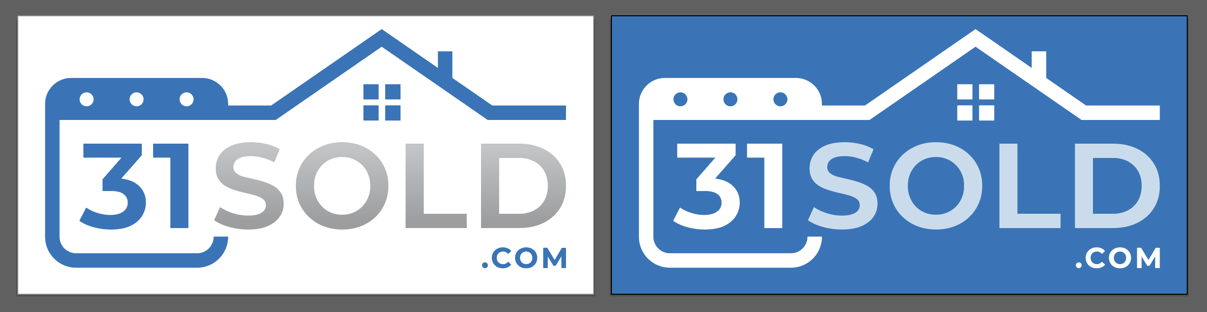 Logo for 31SOLD.com a real estate logo for getting homes sold