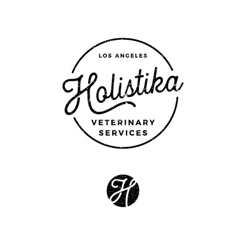 Hipster Logo for Holistic Vet
