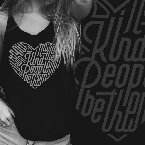 Typography tank design