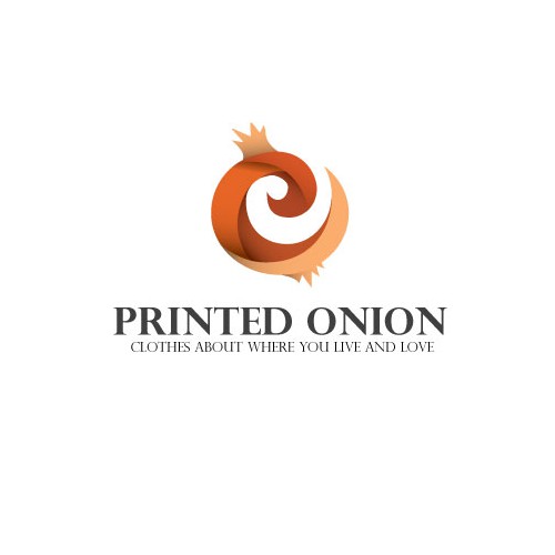 Create the next logo for Printed Onion