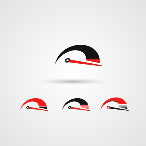 logo for Car / vehicle based on tachometer