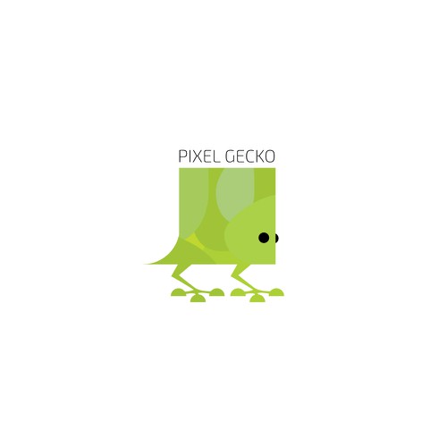 pixel gecko
