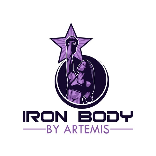 IRON BODY logo.