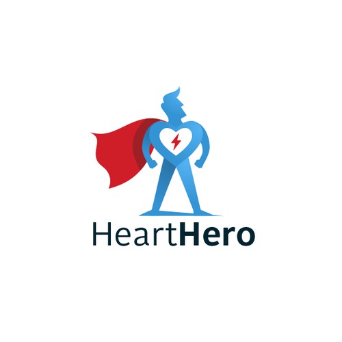 heroic life saver character for heart hero