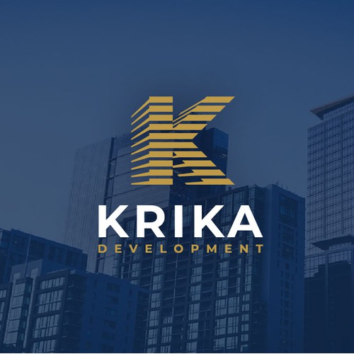 Architectural logo concept for Krika Development