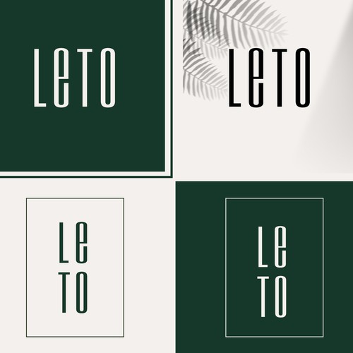 Minimal logo outdoor home goods.