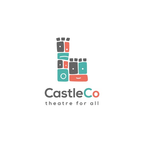 Playful logo for the theatre 