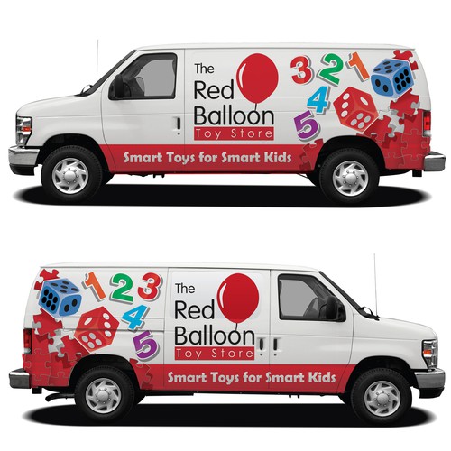 Van Wrap for Specialty Toy Store