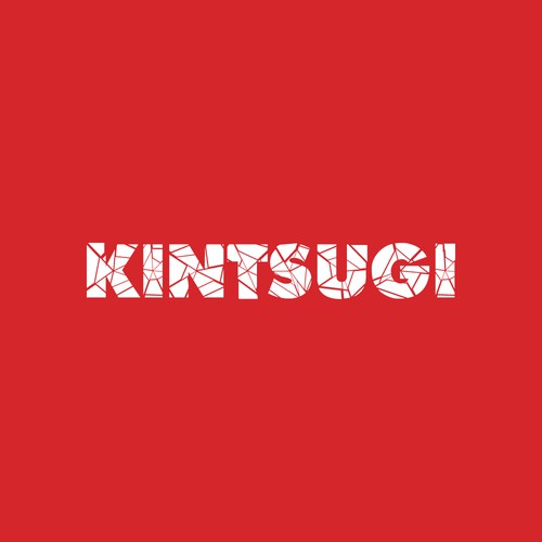Logo based on Kintsugi, the Japanese art of repairing pottery with gold