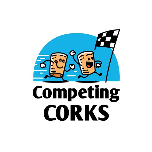 Competing Corks logo