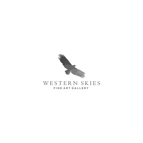 Logo for fine art gallery.
