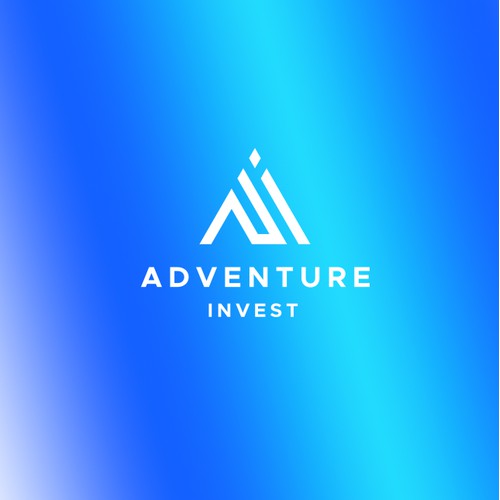 A logo for an sustainability investor reflecting the word "adventure"