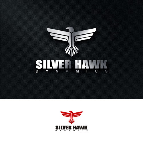 Bold logo concept for Silver Hawk Dynamics